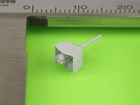 MASTER SM-350-113 1/350 SMS Emden - 10,5 cm SK L/40 guns - (resin, PE and turned parts) - (6pcs shielded and 4pcs open mount)