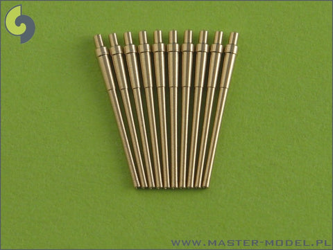 MASTER SM-700-008 1/700 IJN 20cm/50 (8") 3rd Year Type No. 2 barrels - for turrets without blastbags (10pcs) - most IJN cruisers