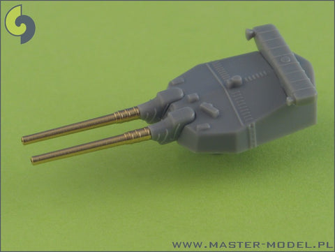MASTER SM-700-009 1/700 IJN 36cm/45 (14in) Vickers and 41st Year Types barrels (8pcs) - Kongo, Fuso and Ise classes