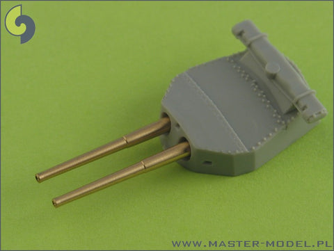 MASTER SM-700-013 1/700 British 15in/42 (38.1cm) Mark I - for turrets without blastbags (8 psc) - Queen Elizabeth, Revenge, Repulse, Hood, Vanguard classes