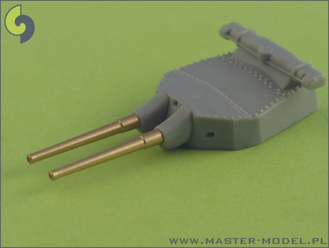 MASTER SM-700-014 1/700 British 15in/42 (38.1cm) Mark I - for turrets with blastbags (8 psc) - Queen Elizabeth, Revenge, Repulse, Hood, Vanguard classes