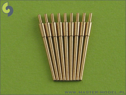 MASTER SM-700-016 1/700 USN 8"/55 (20.3 cm) Mark 12 barrels (9pcs) - late New Orleans class and other USN cruisers