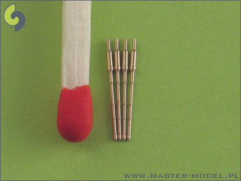 MASTER SM-700-018 1/700 Russia/USSR 130 mm/70 (5.1in) AK-130 barrles (4pcs) - Sovremenny, Slava and Kirov Classes