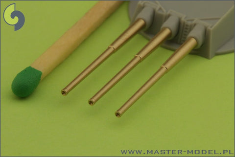 MASTER SM-700-026 1/700 Italian 381mm/50 (15in) Model 1934 barrels (9pcs) - Vittorio Veneto, Littorio, Roma