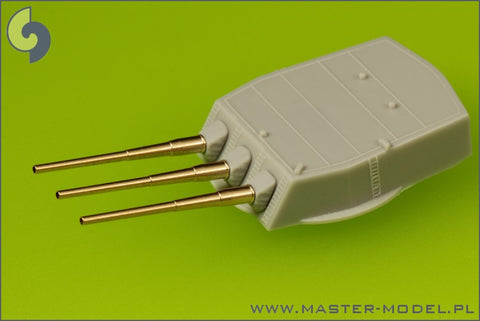 MASTER SM-700-037 1/700 USN 16in/50 (40,6 cm) Mark 7 barrels (9pcs) - Iowa and Montana battleship classes