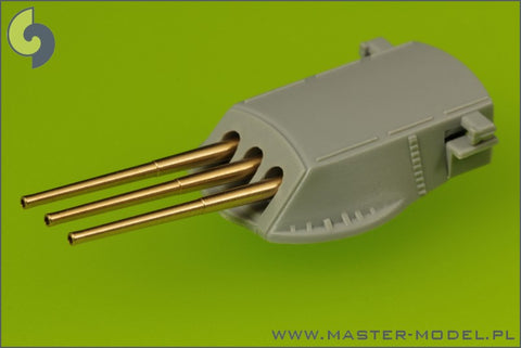 MASTER SM-700-038 1/700 USN 14in/45 (35,6 cm) (12 pcs) - New York (B-34), Nevada (B-36) and Pennsylvania (B-38) classes - fits to USS Arizona model