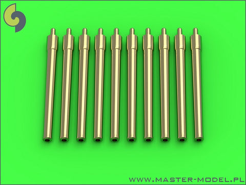 MASTER SM-700-043 1/700 British 12"/45 (30.5 cm) Mark X barrels (10pcs) - Lord Nelson, Dreadnought, Bellerophon, Invincible and Indefatigable classes