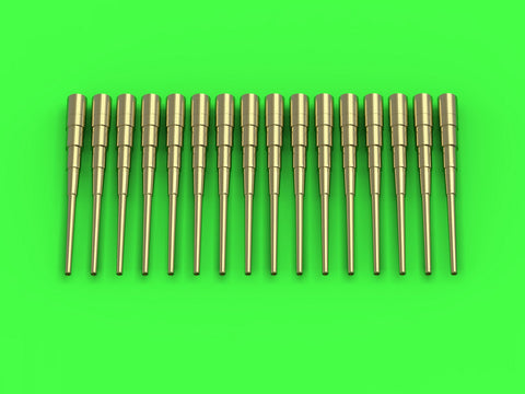 MASTER SM-700-055 1/700 German 8,8cm/45 (3.4in) SK L/45 barrels (16pcs) - most German Capital Ships, Torpedo Boats and Destroyers of World War I
