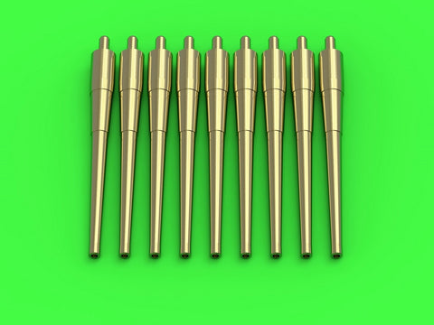 MASTER SM-700-057 1/700 USN 8in/55 (20.3 cm) Mark 9 barrels (9pcs) -   Lexington, Pensacola, Northampton, early New Orleans and Indianapolis classes