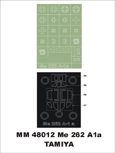 Montex MM48012 1/48 Me-262A-1a