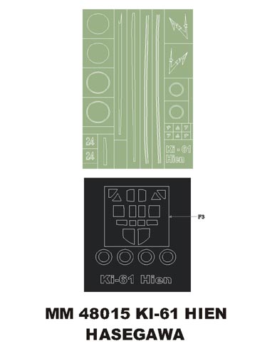 Montex MM48015 1/48 Ki-61 Hien
