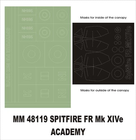 Montex MM48119 1/48 Spitfire FR Mk XIVe