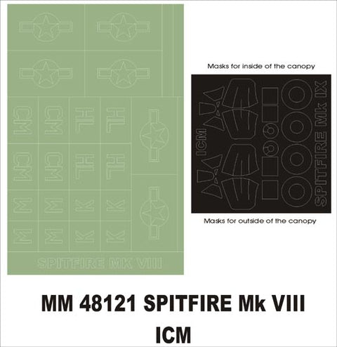 Montex MM48121 1/48 Spitfire Mk VIII