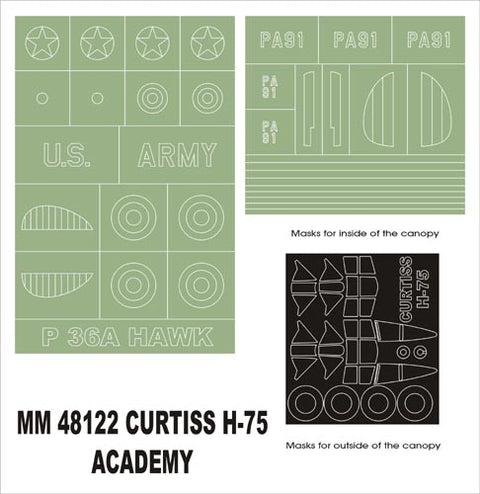 Montex MM48122 1/48 Curtiss H-75