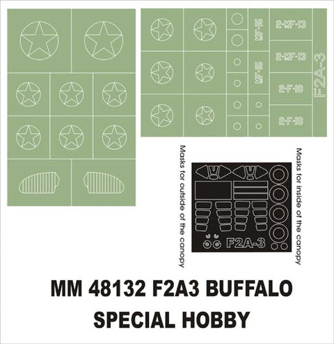 Montex MM48132 1/48 F2A3 Buffalo