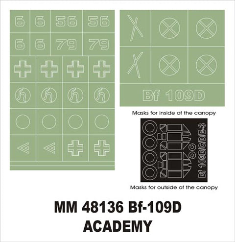 Montex MM48136 1/48 Bf-109D