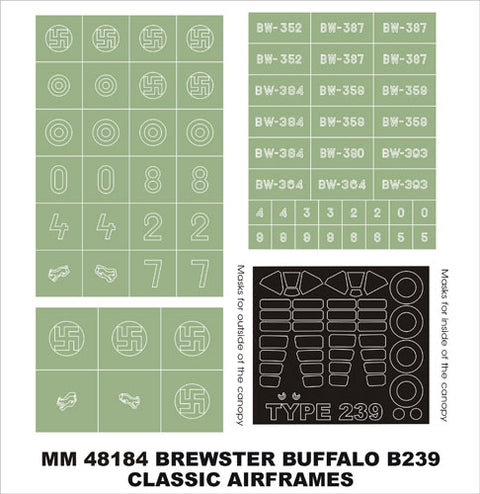 Montex MM48184 1/48 Buffalo B239