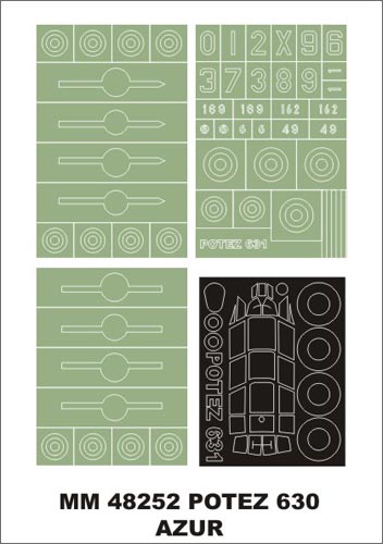 Montex MM48252 1/48 Potez 631