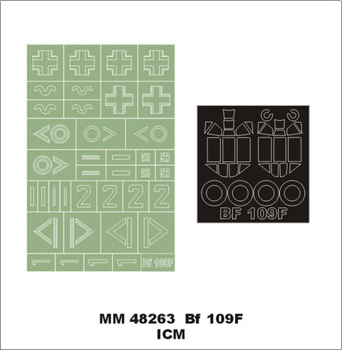 Montex MM48263 1/48 Bf 109F