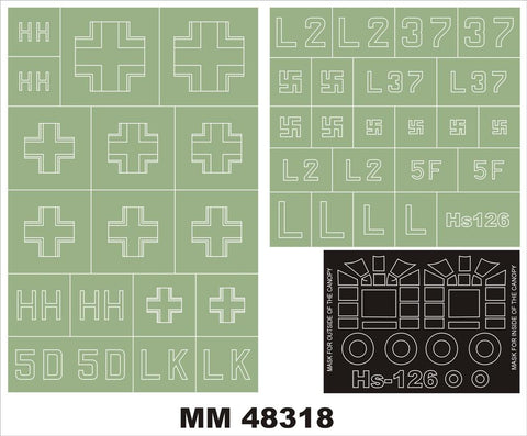 Montex MM48318 1/48 HENSCHEL 126