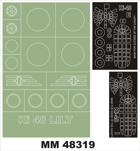 Montex MM48319 1/48 KI-48 LILY
