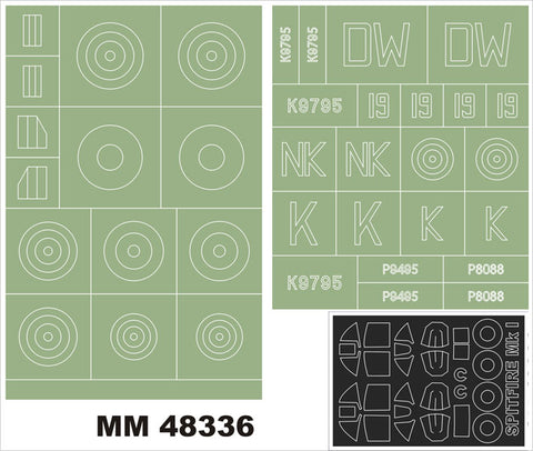 Montex MM48336 1/48 Spitfire MkI
