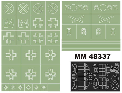 Montex MM48337 1/48 Bf 109E