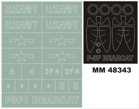 Montex MM48343 1/48 F8F Bearcat