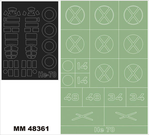 Montex MM48361 1/48 Heinkel He 70