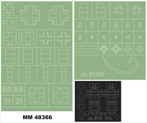 Montex MM48366 1/48 Junkers Ju 87D-5