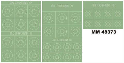 Montex MM48373 1/48 RAF ROUNDELS TYPE C