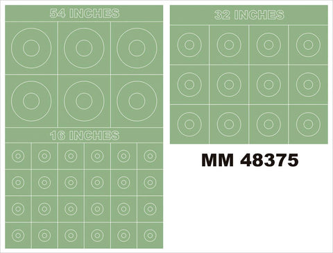 Montex MM48375 1/48 RAF SEAC ROUNDELS