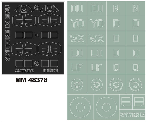Montex MM48378 1/48 SPITFIRE IX