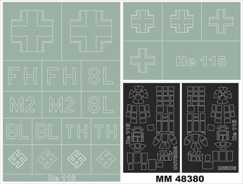 Montex MM48380 1/48 HEINKEL He115