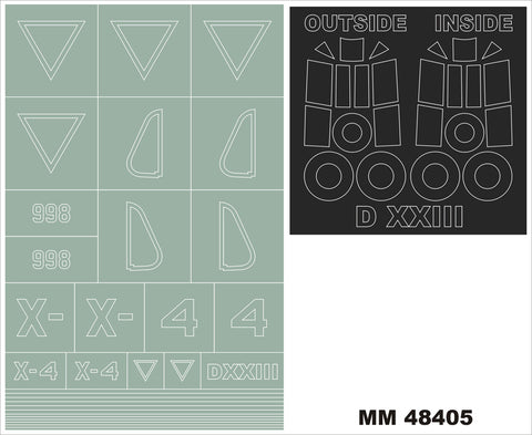 Montex MM48405 1/48 FOKKER XXIII