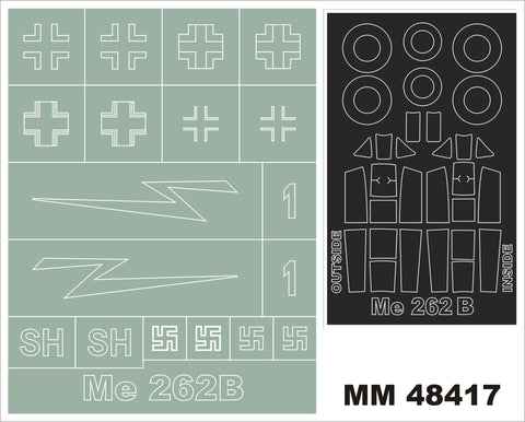 Montex MM48417 1/48 Me-262B-1a