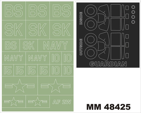 Montex MM48425 1/48 AF-2 GUARDIAN
