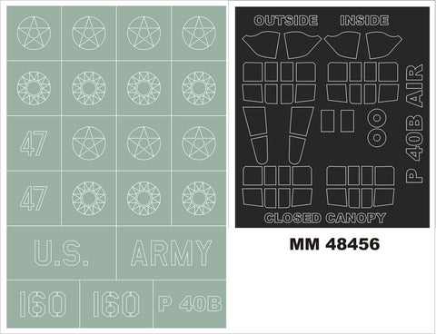 Montex MM48456 1/48 P-40B