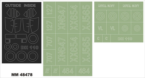 Montex MM48478 1/48 DH.110 FAW 2