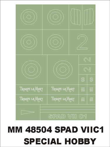 Montex MM48504 1/48 Spad VIIc