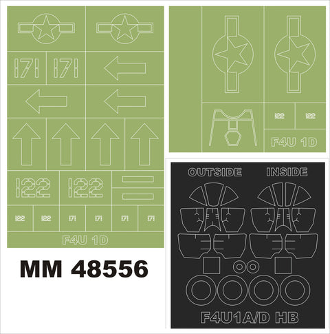 Montex MM48556 1/48 F4U-1D CORSAIR