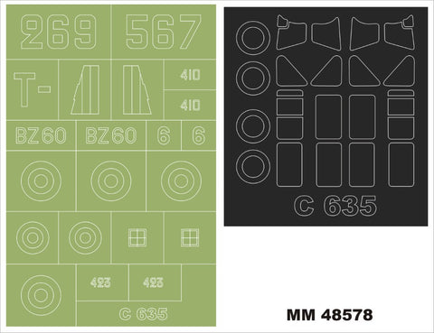 Montex MM48578 1/48 CAUDRON C 635