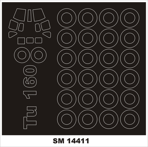 Montex SM14411 1/144 Tu-160