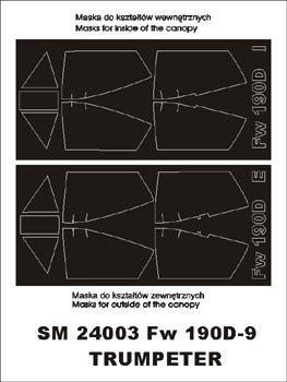 Montex SM24003 1/24 Fw 190D-9