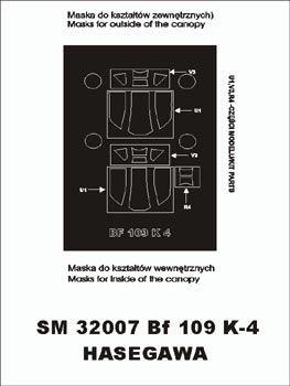 Montex SM32007 1/32 Me -109 K-4