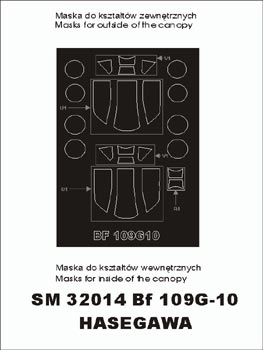 Montex SM32014 1/32 Bf - 109 G10