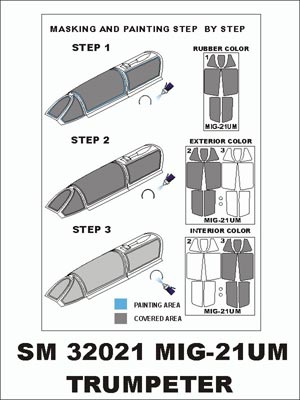 Montex SM32021 1/32 MiG-21UM