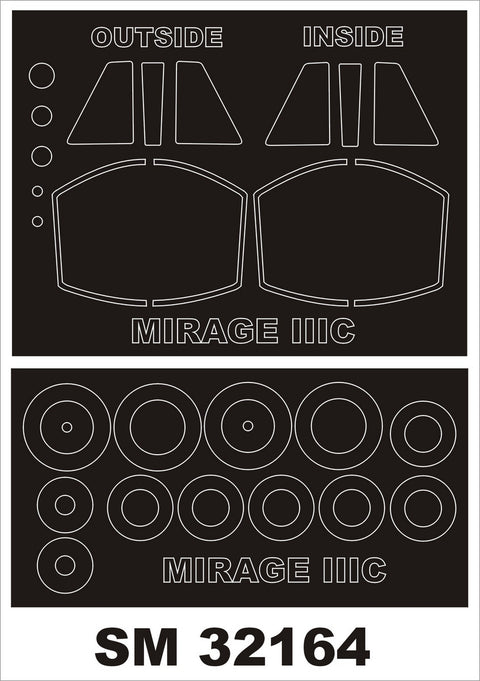 Montex SM32164 1/32 MIRAGE IIIC