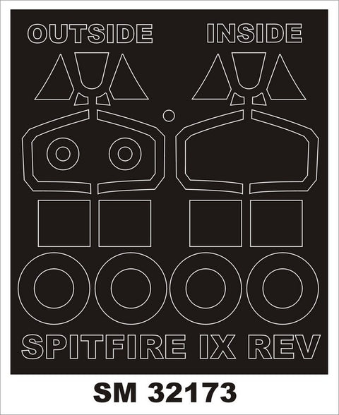 Montex SM32173 1/32 SPITFIRE IX