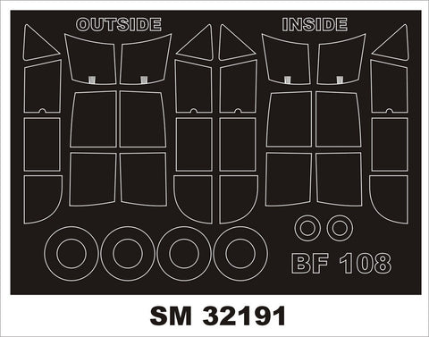 Montex SM32191 1/32 Bf 108 TAIFUN